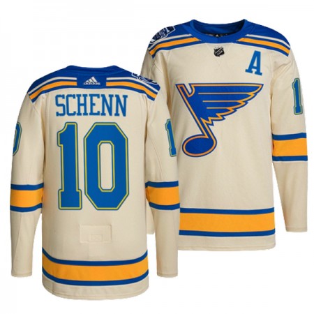 Mænd NHL St. Louis Blues Trøje Brayden Schenn 10 Adidas Cream Winter Classic Authentic Mænd NHL St. Louis Blues Trøje Brayden Schenn 10 Adidas Cream Winter Classic Authentic